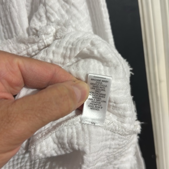 Versona Lightweight Cotton V-Neck Long Sleeve Top Size: XL - Picture 8 of 8